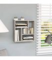 vidaXL Wall Shelf Concrete Grey 45.1x16x45.1 cm Engineered Wood
