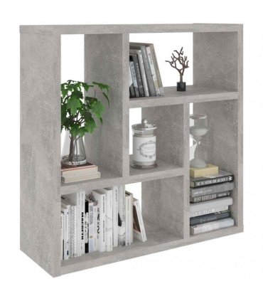 vidaXL Wall Shelf Concrete Grey 45.1x16x45.1 cm Engineered Wood