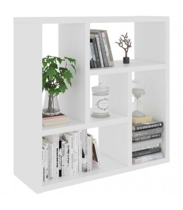 vidaXL Wall Shelf White 45.1x16x45.1 cm Engineered Wood