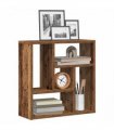 vidaXL Wall Shelf Old Wood 45x16x45 cm Engineered Wood