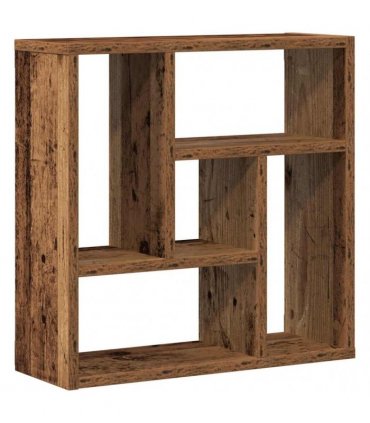 vidaXL Wall Shelf Old Wood 45x16x45 cm Engineered Wood