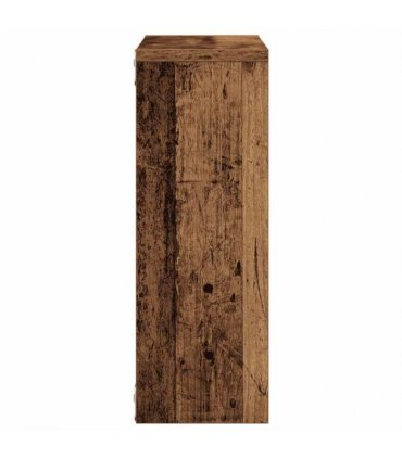 vidaXL Wall Shelf Old Wood 45x16x45 cm Engineered Wood