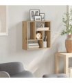 vidaXL Wall Shelf Artisan Oak 45x16x45 cm Engineered Wood