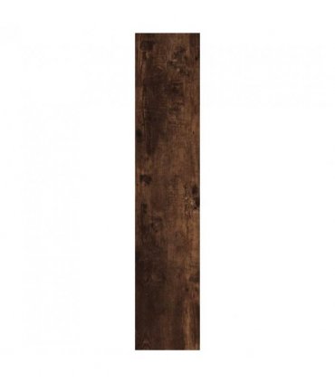 vidaXL Wall Shelf Smoked Oak 90x16x78 cm Engineered Wood