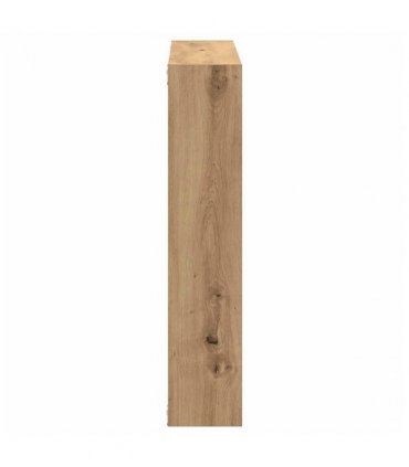 vidaXL Wall Shelf Artisan Oak 90x16x78 cm Engineered Wood