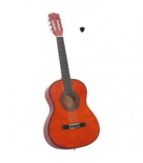 vidaXL Classical Guitar for Beginner and Kid 3/4 36" Basswood — Colour: dark brown