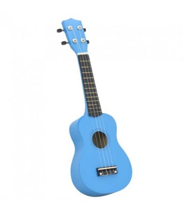 vidaXL Soprano Ukulele Set with Bag for Kids Baby Blue 21"