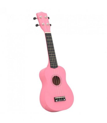 vidaXL Soprano Ukulele Set with Bag for Kids Pink 23"