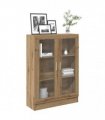 vidaXL Book Cabinet Artisan Oak 82.5x30.5x115 cm Engineered Wood