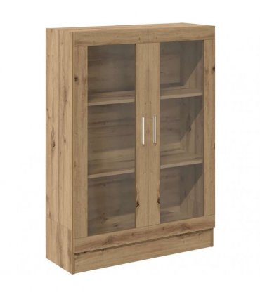 vidaXL Book Cabinet Artisan Oak 82.5x30.5x115 cm Engineered Wood
