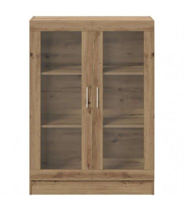 vidaXL Book Cabinet Artisan Oak 82.5x30.5x115 cm Engineered Wood