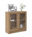 vidaXL Book Cabinet Artisan Oak 82.5x30.5x80 cm Engineered Wood