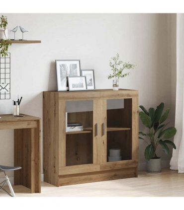vidaXL Book Cabinet Artisan Oak 82.5x30.5x80 cm Engineered Wood