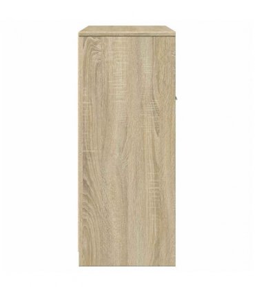 vidaXL Bathroom Cabinet Sonoma Oak 60x33x80 cm Engineered Wood