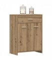 vidaXL Bathroom Cabinet Artisan Oak 60x33x80 cm Engineered Wood