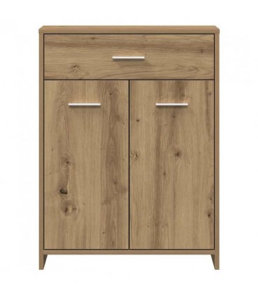 vidaXL Bathroom Cabinet Artisan Oak 60x33x80 cm Engineered Wood