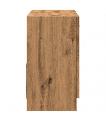 vidaXL Sink Cabinet Artisian Oak 63x30x54 cm Engineered Wood — Colour: artisan oak
