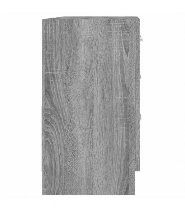 vidaXL Sink Cabinet Grey Sonoma 63x30x54 cm Engineered Wood