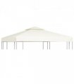 vidaXL Gazebo Canopy | Cream White | Polyester, PVC coated | 3x3 metres — Size: 3 x 3 m
