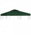 vidaXL Gazebo Cover Canopy Replacement 310 g / m² Green 3 x 3 m