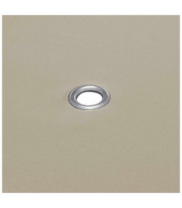 vidaXL Gazebo Cover Canopy Replacement 310 g / m² Beige 3 x 4 m — Size: 4 x 3 m