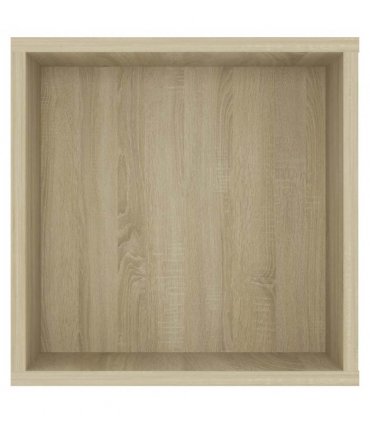 vidaXL Wall-Mounted TV Cabinet Sonoma Oak 102x35x35 cm Engineered Wood