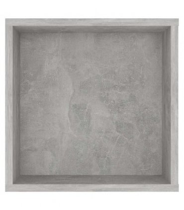 vidaXL Wall-Mounted TV Cabinet Concrete Grey 102x35x35 cm Engineered Wood