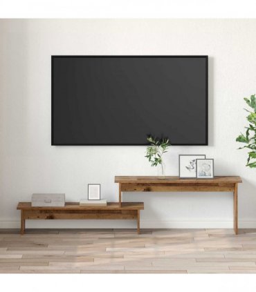 vidaXL TV Cabinet Set Old Wood 180 x 30 x 43 cm Engineered Wood