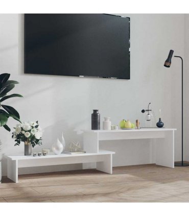 vidaXL TV Cabinet White 180x30x43 cm Engineered Wood