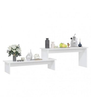 vidaXL TV Cabinet White 180x30x43 cm Engineered Wood