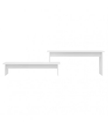 vidaXL TV Cabinet White 180x30x43 cm Engineered Wood