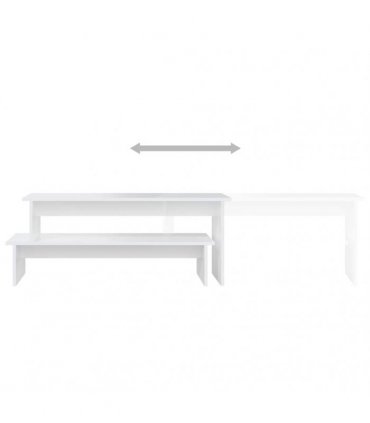 vidaXL TV Cabinet White 180x30x43 cm Engineered Wood