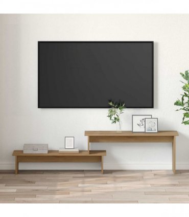 vidaXL TV Cabinet Set Artisan Oak 180.5 x 30 x 43 cm Engineered Wood