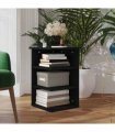 vidaXL Side Cabinet Black 35x35x55 cm Engineered Wood