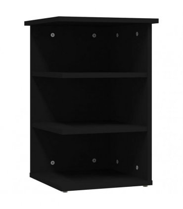 vidaXL Side Cabinet Black 35x35x55 cm Engineered Wood