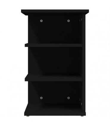 vidaXL Side Cabinet Black 35x35x55 cm Engineered Wood