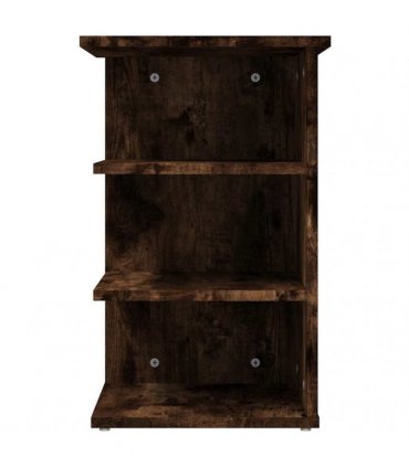 vidaXL Side Cabinet Smoked Oak 35x35x55 cm Engineered Wood