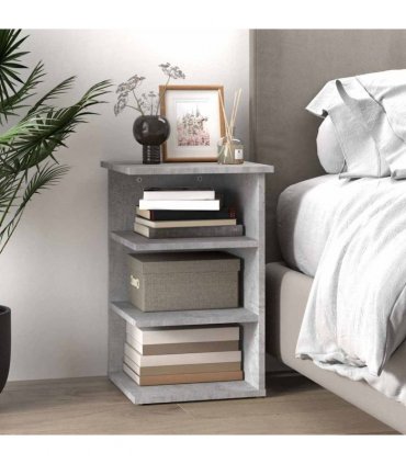 vidaXL Side Cabinet Concrete Grey 35x35x55 cm Engineered Wood