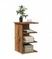 vidaXL Sideboard Old Wood 35x35x55 cm Engineered Wood