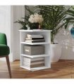 vidaXL Side Cabinet White 35x35x55 cm Engineered Wood