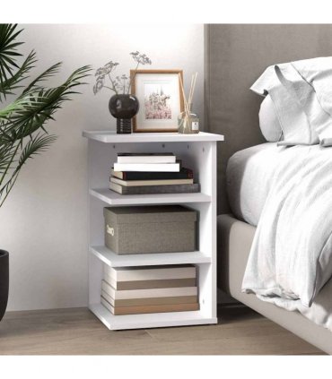 vidaXL Side Cabinet White 35x35x55 cm Engineered Wood