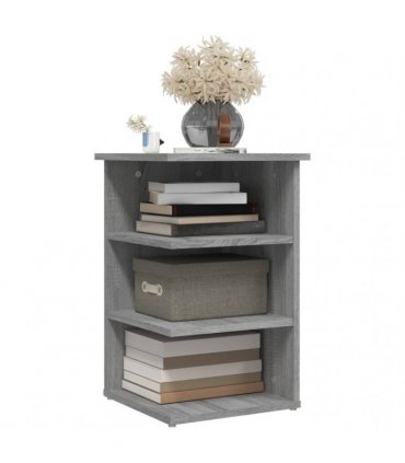 vidaXL Side Cabinet Grey Sonoma 35x35x55 cm Engineered Wood