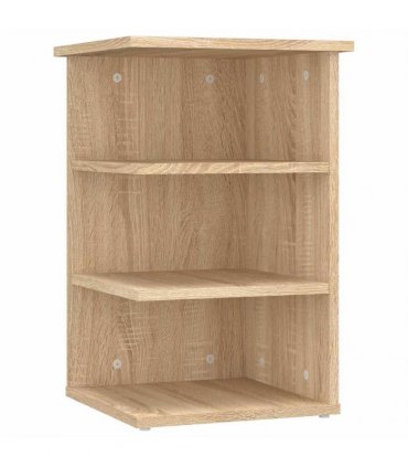 vidaXL Side Cabinet Sonoma Oak 35x35x55 cm Engineered Wood