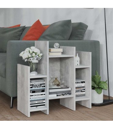 vidaXL Side Cabinet Concrete Grey 60x26x60 cm Engineered Wood