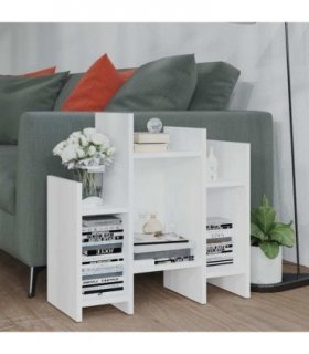 vidaXL Side Cabinet White 60x26x60 cm Engineered Wood
