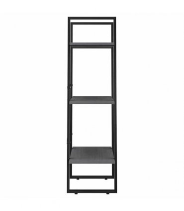 vidaXL Storage Shelf Grey 60x30x105 cm Solid Pine Wood