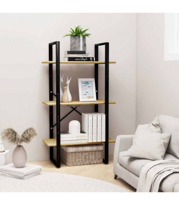 vidaXL Storage Shelf 60x30x105 cm Solid Pine Wood — Colour: natural
