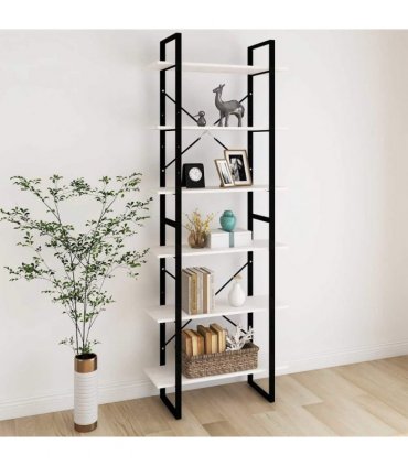 vidaXL High Cabinet White 80x30x210 cm Solid Pine Wood