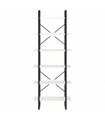 vidaXL High Cabinet White 80x30x210 cm Solid Pine Wood