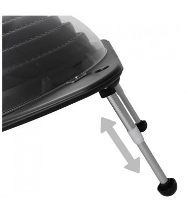 vidaXL Solar Pool Heater 75x75x36 cm HDPE Aluminium